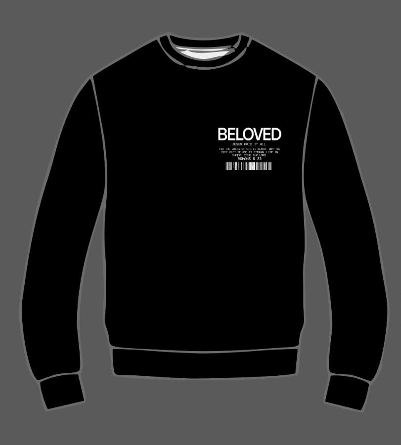 Beloved Paid Sweatshirt Red